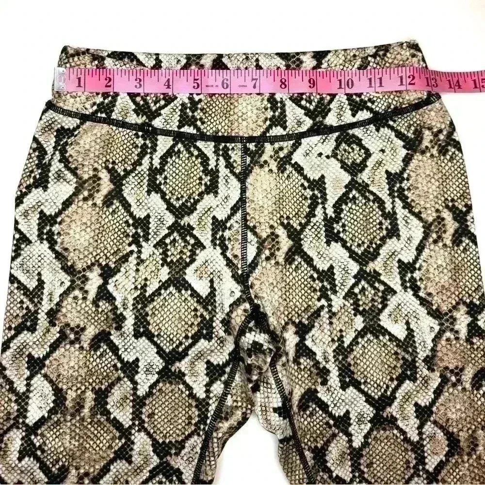 Michael Kors Womens Animal Print Leggings Size XS